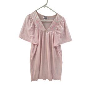 Kelly Reed Women's Two-Piece Pajama Set Pink Size 1X